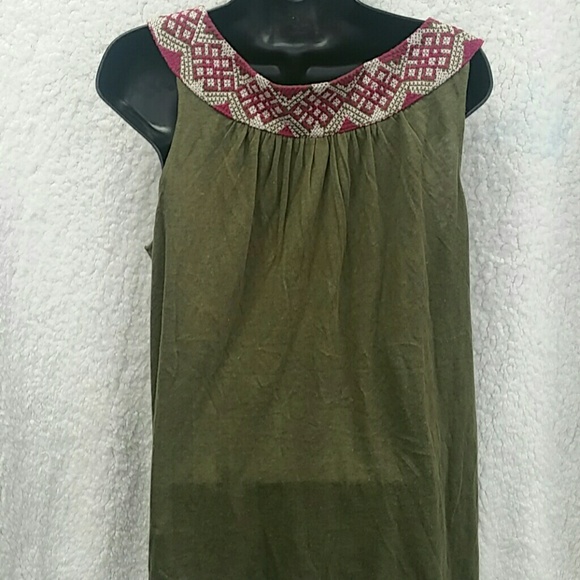 Anthropologie Meadow Rue sleeveless top - Picture 3 of 7